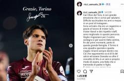 爱游戏-里奇社媒撰文告别都灵：三年半时光难以忘怀，我将永远心怀都灵