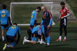 爱游戏体育-（外代二线）足球——西班牙队备战友谊赛