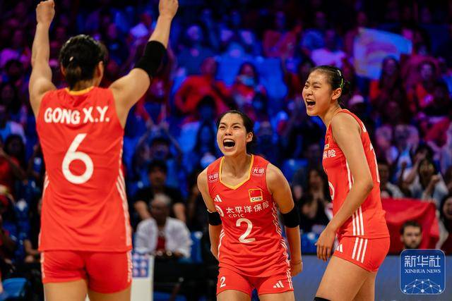 世界女排联赛(阿灵顿站):中国队胜德国队