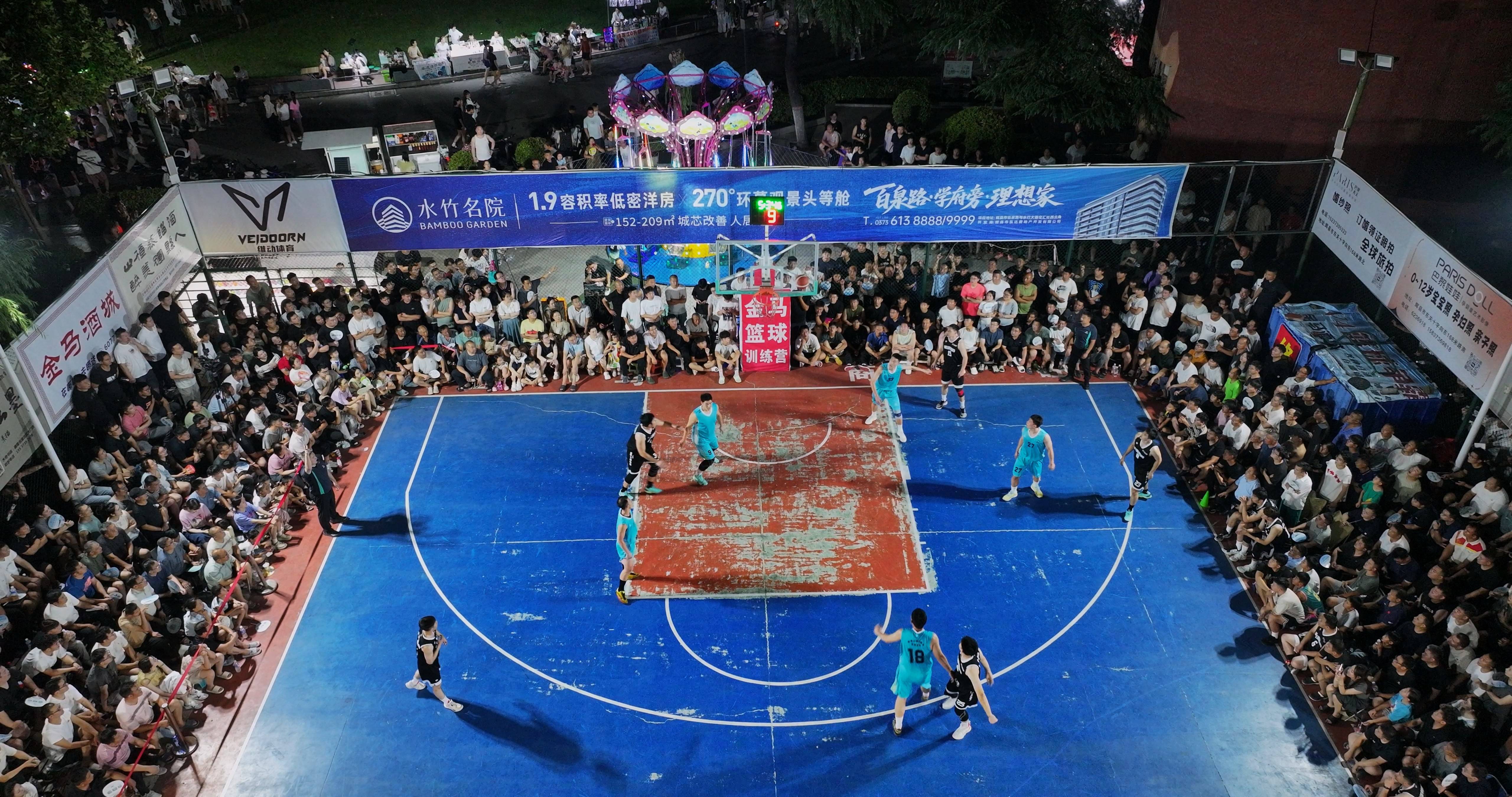 专业级篮球邀请赛燃情辉县,市民家门口看“CBA级”较量