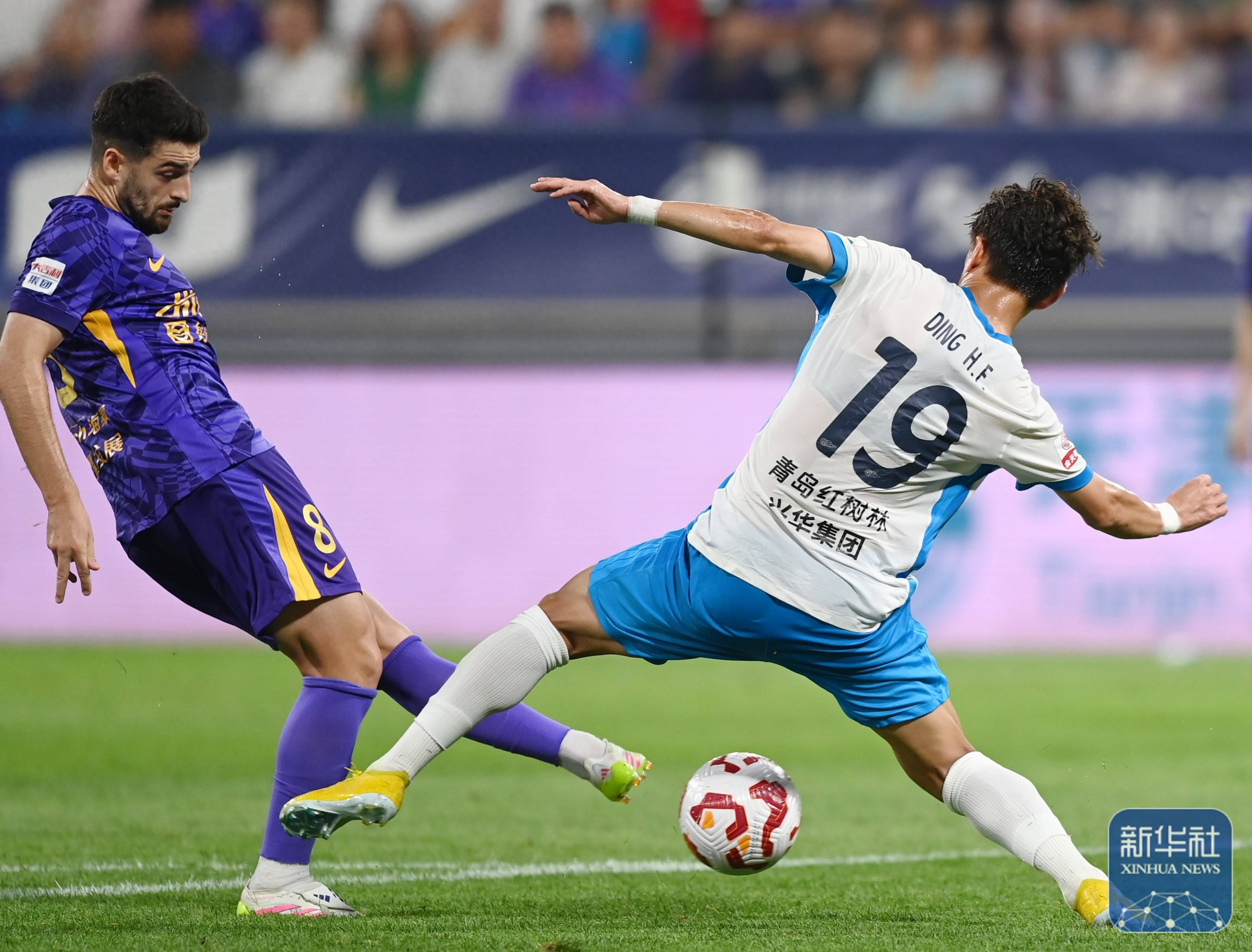 中超丨天津津门虎平青岛西海岸