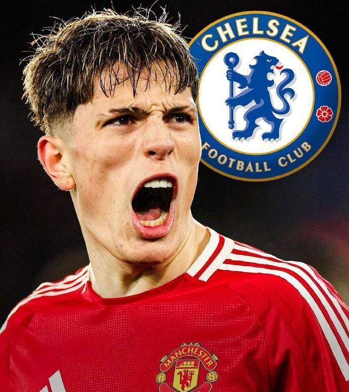 5000万英镑!切尔西求购加纳乔,价格分歧下曼联能否妥协?