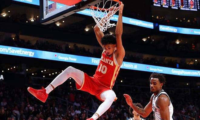 亚特兰大老鹰新秀：20岁的里萨谢在夜生活中只能望梅止渴