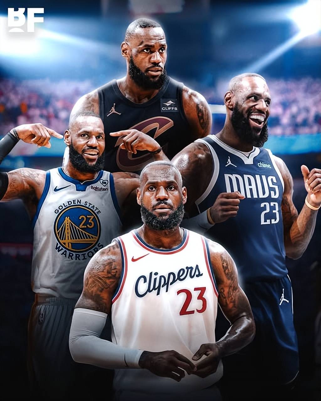 湖人队记：詹姆斯争议广告在暗示最后一季？主题或许就是永恒之王