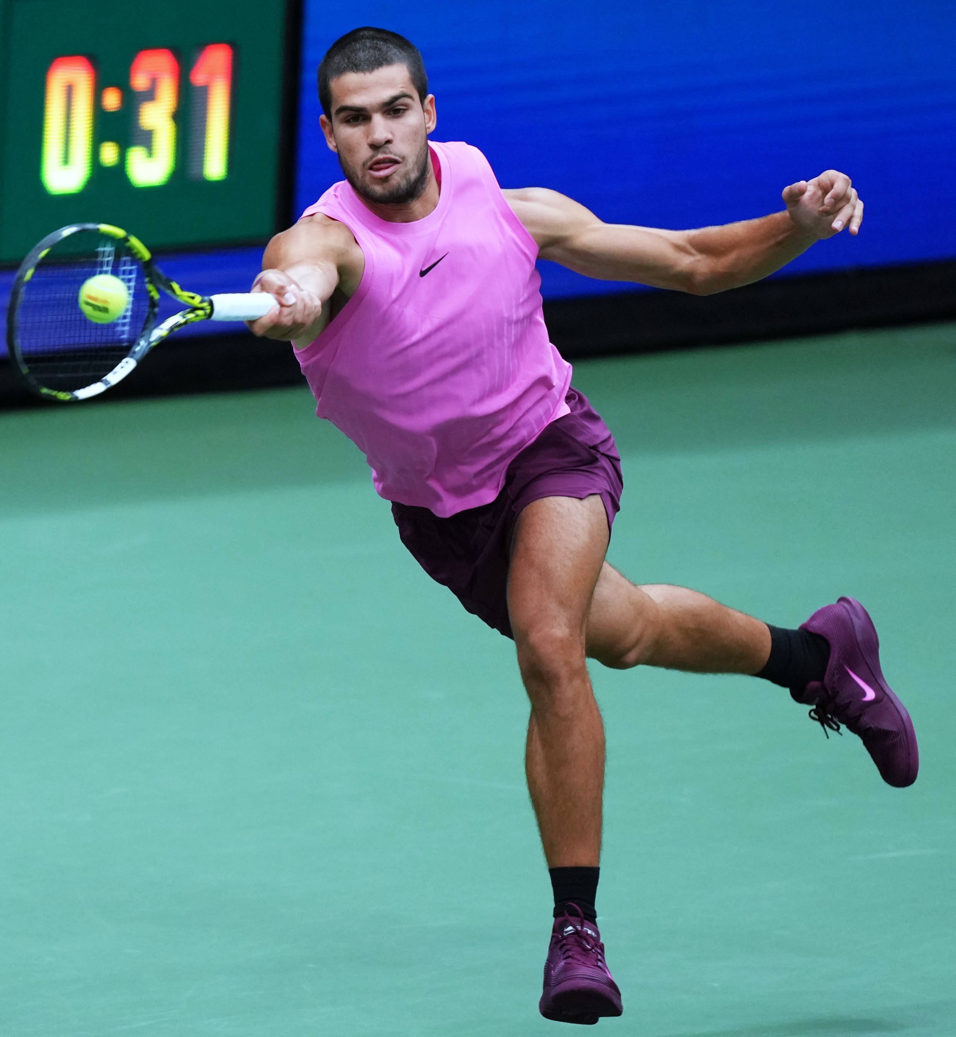 (体育)网球——美网:阿尔卡拉斯获得男单冠军